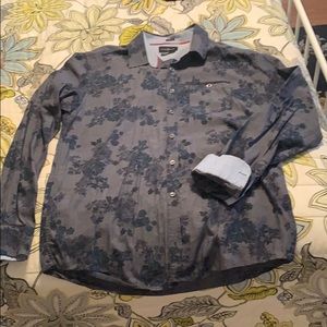 Mark Ecko flower print shirt